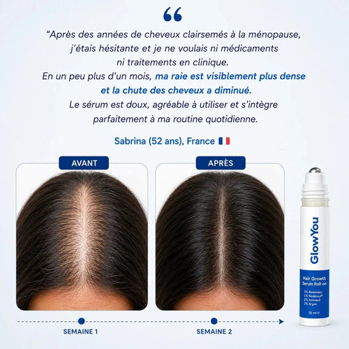 GlowYou - Sérum repousse pour homme &amp; femme